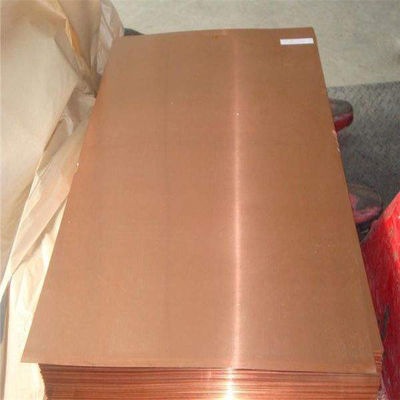 H65 H62 C1100 Cienka czerwona blacha miedziana 0,8 mm do 55 mm 1500X 3050 mm