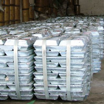JIS AISI Wlewek cynku Czysta powierzchnia 99,995% 420 X 205 X 55 mm