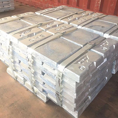 99,99% Czystość Wlewek cynku A7 Wlewek aluminium ASTM Zn Wlewki Producent