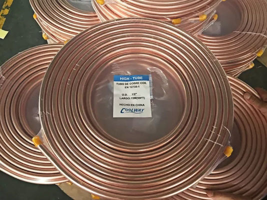 Poziom rany H65 22mm rura miedziana cewka czysta rura miedziana do naleśników