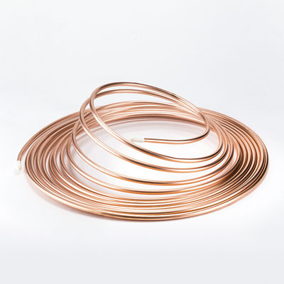 15mm ASTM A254 Miedziana rura Bezszwowa miedziana cewka do Ac Aluminium Pancake