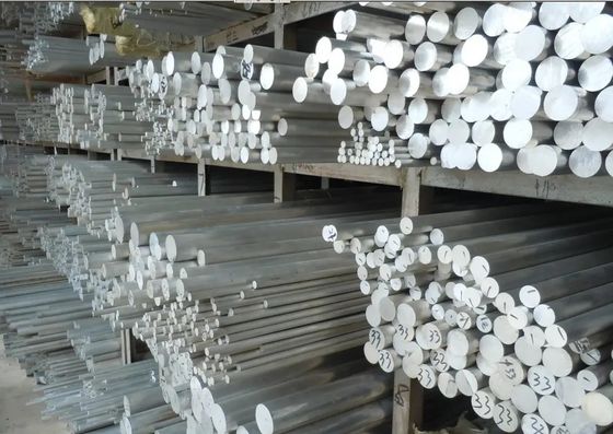 Pręt aluminiowy 200 do 250 stopni 6061 Okrągły pręt ze stopu aluminium UNS A96063