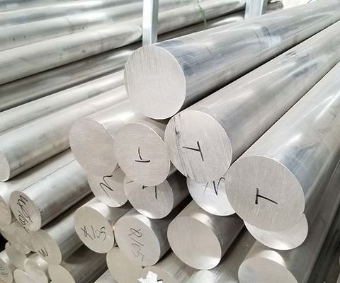 Pręt aluminiowy 200 do 250 stopni 6061 Okrągły pręt ze stopu aluminium UNS A96063