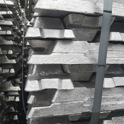 Srebrnoszare aluminiowe wlewki A7 Wlewki ze stopu aluminium Al99.50 Al99.70