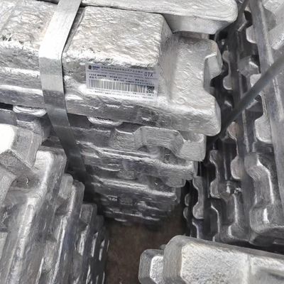 Aluminiowy wlewek A8 99,8% czystego aluminiowego wlewka opakowanie fabryczne