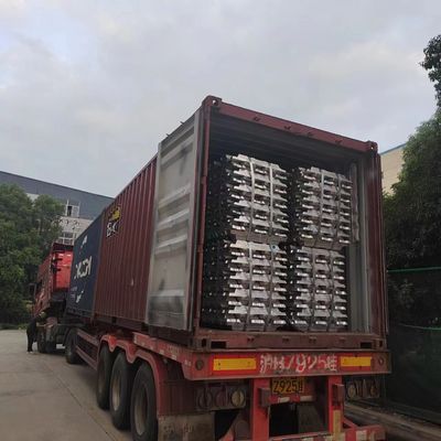 Aluminiowy wlewek A8 99,8% czystego aluminiowego wlewka opakowanie fabryczne