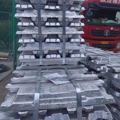 Aluminiowy wlewek A8 99,8% czystego aluminiowego wlewka opakowanie fabryczne