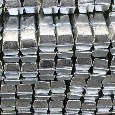 6063 99,7% 99,8% 99,9% 99,98% Czysta aluminium ingot przemysłowy A7 A8 A9 ABC12 cynk