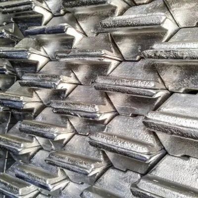 AISI Zink Alloy Ingots 50kg 25tons Wysoka czystość Z 99,995% ~ 99,99%