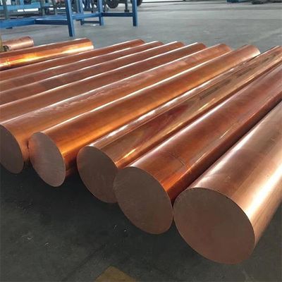 Wysoka twardość Beryllium Copper Rod C17200 Bronze Mold Alloy Non-Ferrous Metal Pure Bar