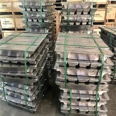 Ołów cynkowy ingot 99,995% Wysoka czystość dla elektroniki / lotnictwa