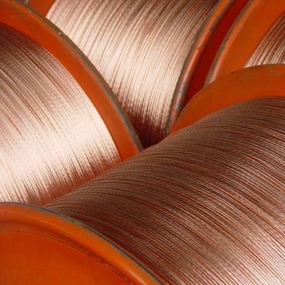 Włókno emalizowane elektroplacowane Recykling Aluminium miedziane 0,13 mm 8-10% C