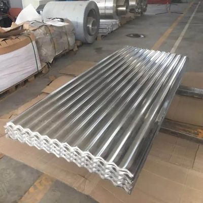 Wypieczona aluminiowa tablica dachowa z żelaza walcowanego ze stali falistej pokryta kolorem z cynkiem 4,0 mm