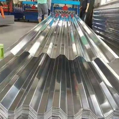 Wypieczona aluminiowa tablica dachowa z żelaza walcowanego ze stali falistej pokryta kolorem z cynkiem 4,0 mm