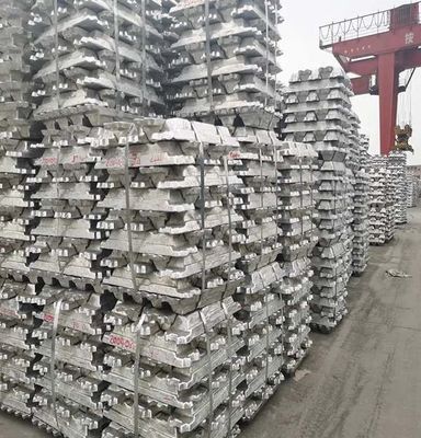 2023 Wytrzymały czysty metal 99,994% ołowiane ingoty cynkowe ingoty z taną ceną aluminium ingoty